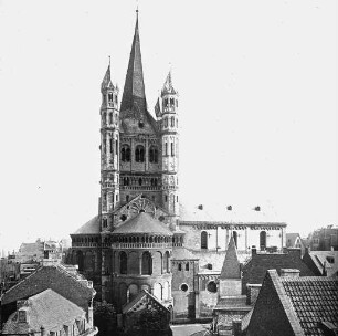 Köln, Groß St. Martin, von N
