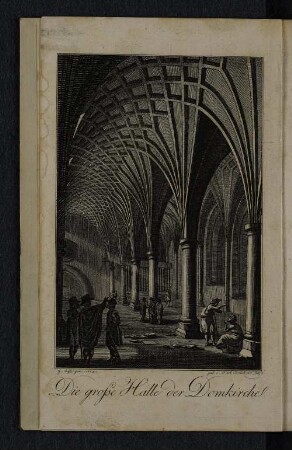 Die große Halle der Domkirche.