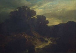 Bäume am Bergstrom (Kopie nach Alexandre Calame)