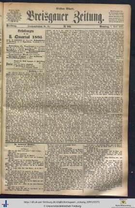 07.04.1895 (Erstes Blatt)
