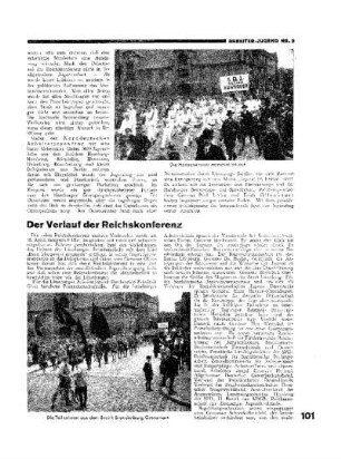 Der Verlauf der Reichskonferenz