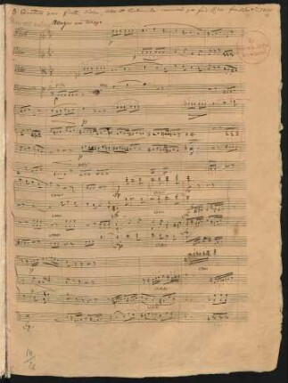 Quartette; fl, vl vla, vlc; a-Moll; HilR WoO 35,3