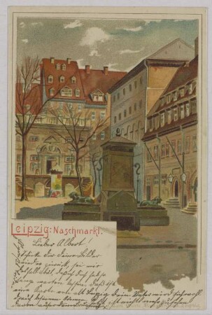 Leipzig: Naschmarkt