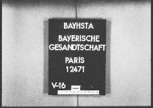 Moretti, Gaston, Kommandant, Nachforschung für Dr. Karl Trautmann in München