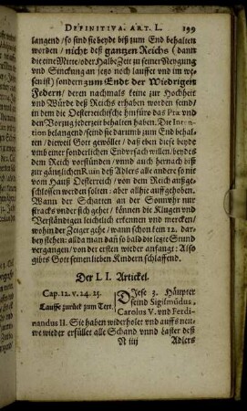 Der LI. Artickel. - Der LXX. Artickel.