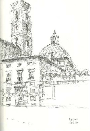Lucca Dom Teilblatt