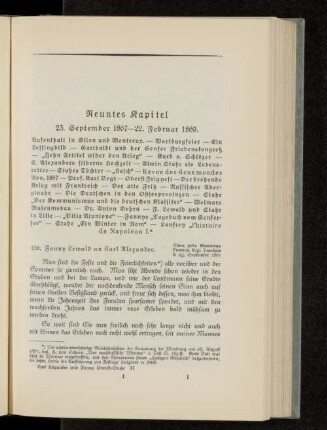 Neuntes Kapitel 23. September 1867-22. Februar 1869.