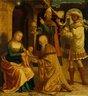 Fünf Szenen aus der Kindheit Jesu (Anbetung der Könige)
