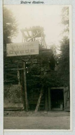 Foto der unteren Seilbahnstation am Hartmannsweilerkopf