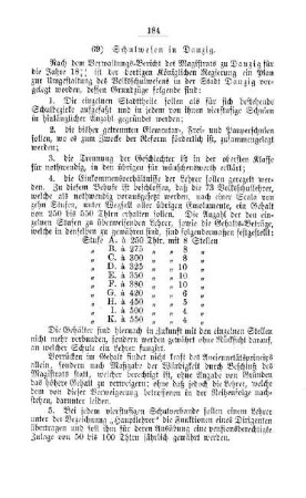 Schulwesen in Danzig : [V. Elementarschulwesen]