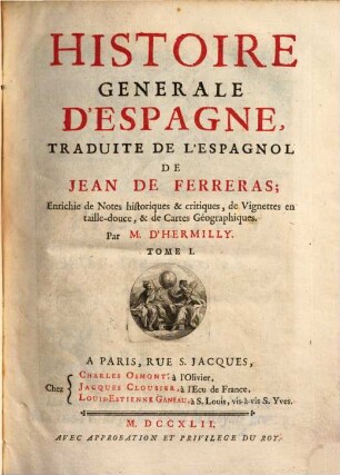 Histoire Générale D'Espagne, 1