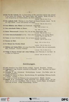Zeichnungen (Nr. 309-373)