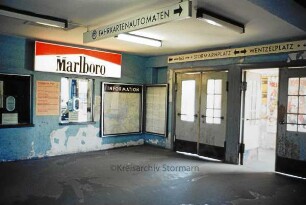 Hamburg: Poppenbüttel: Bahnhof