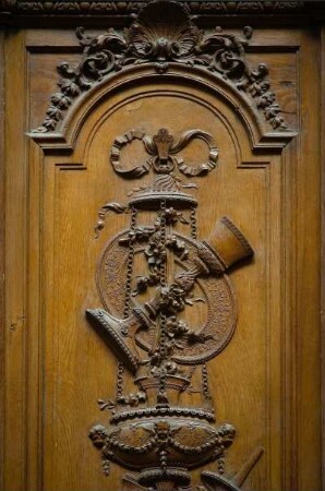 Frankreich. Centre. Loiret. Orleans. Cathedrale Sainte Croix. Innen. Chorgestühl. Frühes 18 Jahrhundert. Detail