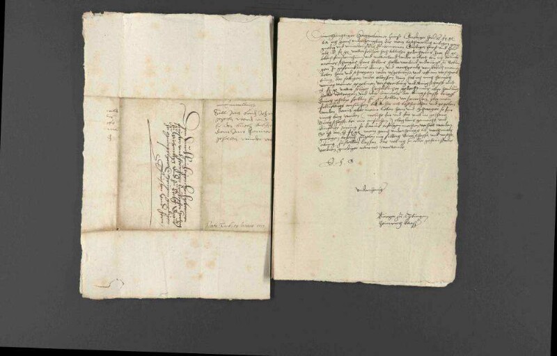 Kabinettsakten verschiedenen Inhalts, Jahrgang 1553.