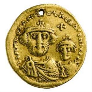 Münze, Solidus, 616 - 625