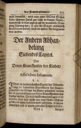 Siebendes Capitel.