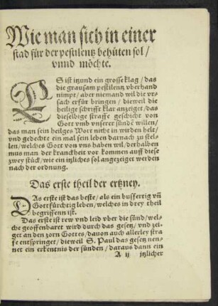 Das erste theil der ertzney.