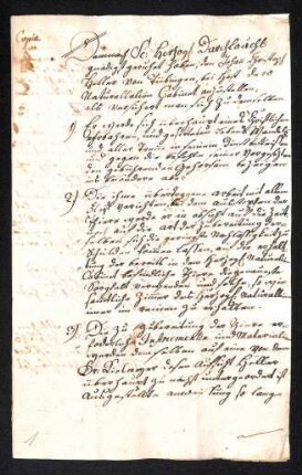 Zwei handschriftliche Schreiben aus Akte Kielmeyer