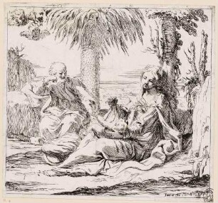 Ruhe auf der Flucht nach Ägypten