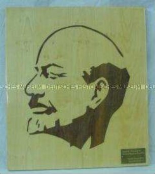Wandbild: W.I. Lenin