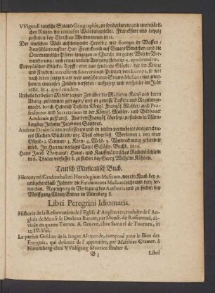 Teutsch Musicalisch Buch.