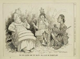 The red queen and the white; or, Alice in Thunderland