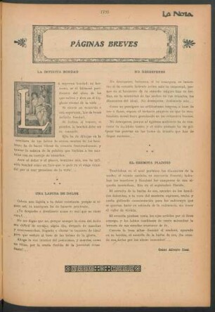 Páginas breves