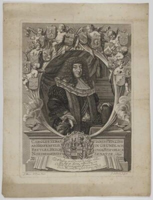 Bildnis des Carolus Sebastianus Pfinzing ab Henfenfeld