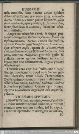 Vigesimus Septimus