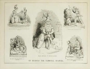 Punch's fine art exhibition of designs for national statues