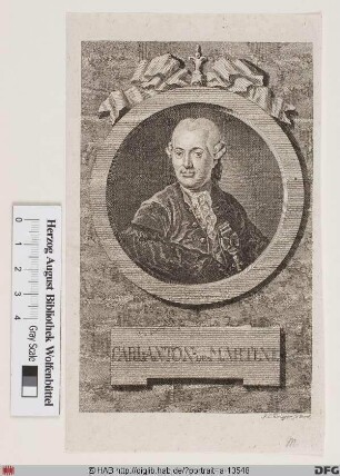 Bildnis Carl Anton Martini von (zu Wasserberg) (1779 Frhr.)