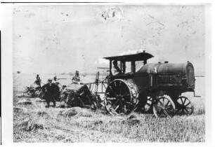 Traktor Mähbinder