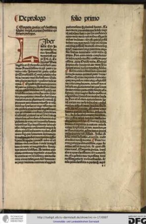 Margarita poetica, opus clarissimum feliciter incipit et primo premittitur epistolaris prologus.