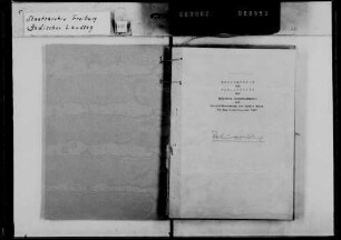 Bemerkungen und Denkschrift der Badischen Rechnungskammer zur Haushaltsrechnung des Landes Baden für das Rechnungsjahr 1949