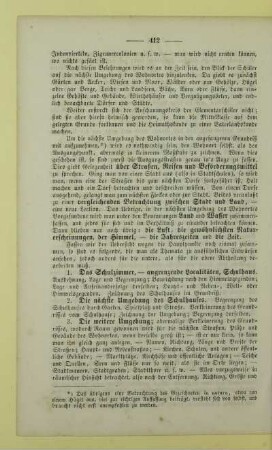 1. Das Schulzimmer, - angrenzende Localitäten, Schulhaus