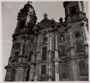 Bad Staffelstein, Basilika Vierzehnheiligen (Wallfahrtskirche), Fassade