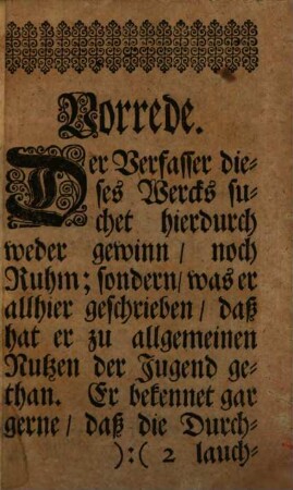 Genealogische Fragen, Ins kurtze zusammen getragen und biß auf das Jahr 1702. ausgeführet