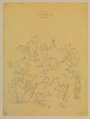 Der Affentanz nach Dürer