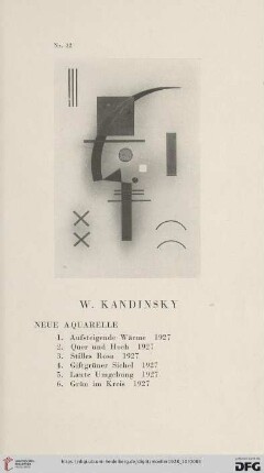 W. Kandinsky (Nr. 1-54)