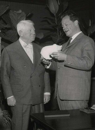 Jean Gabin, Willy Brandt 1960?