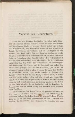 Vorwort des Uebersetzers.