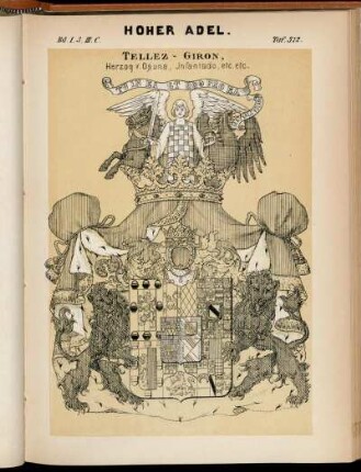 Taf. 372. Tellez-Giron, Herzog v. Osuna, Infantado, etc. etc.