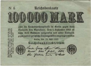 100000 Mark