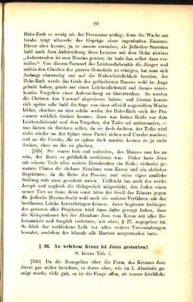 § 36. An welchem Kreuz ist Jesus gestorben?