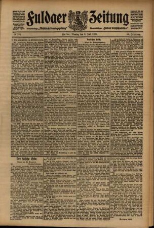 Ausgabe vom Montag, den 06. Juli 1908.