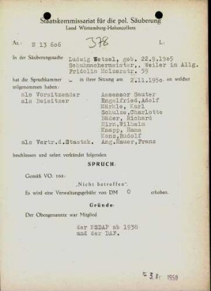 Wetzel, Ludwig
