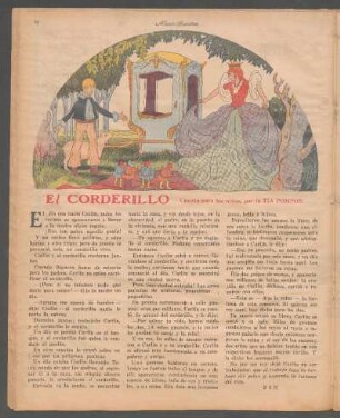 El corderillo : Cuento para los niños por la Tía Pompón