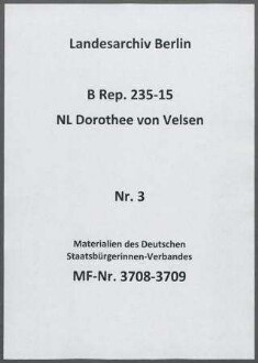 Materialien des Deutschen Staatsbürgerinnen-Verbandes