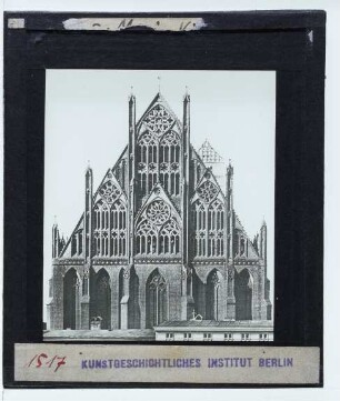 Prenzlau, Marienkirche : Ostgiebel